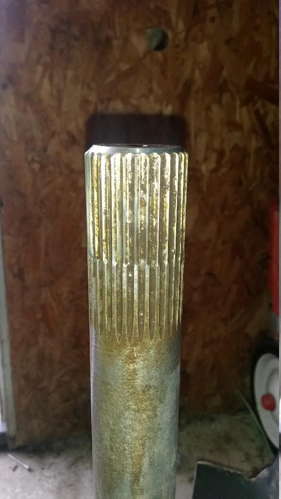 Worn Axle Shaft Splines Jeep Enthusiast Forums